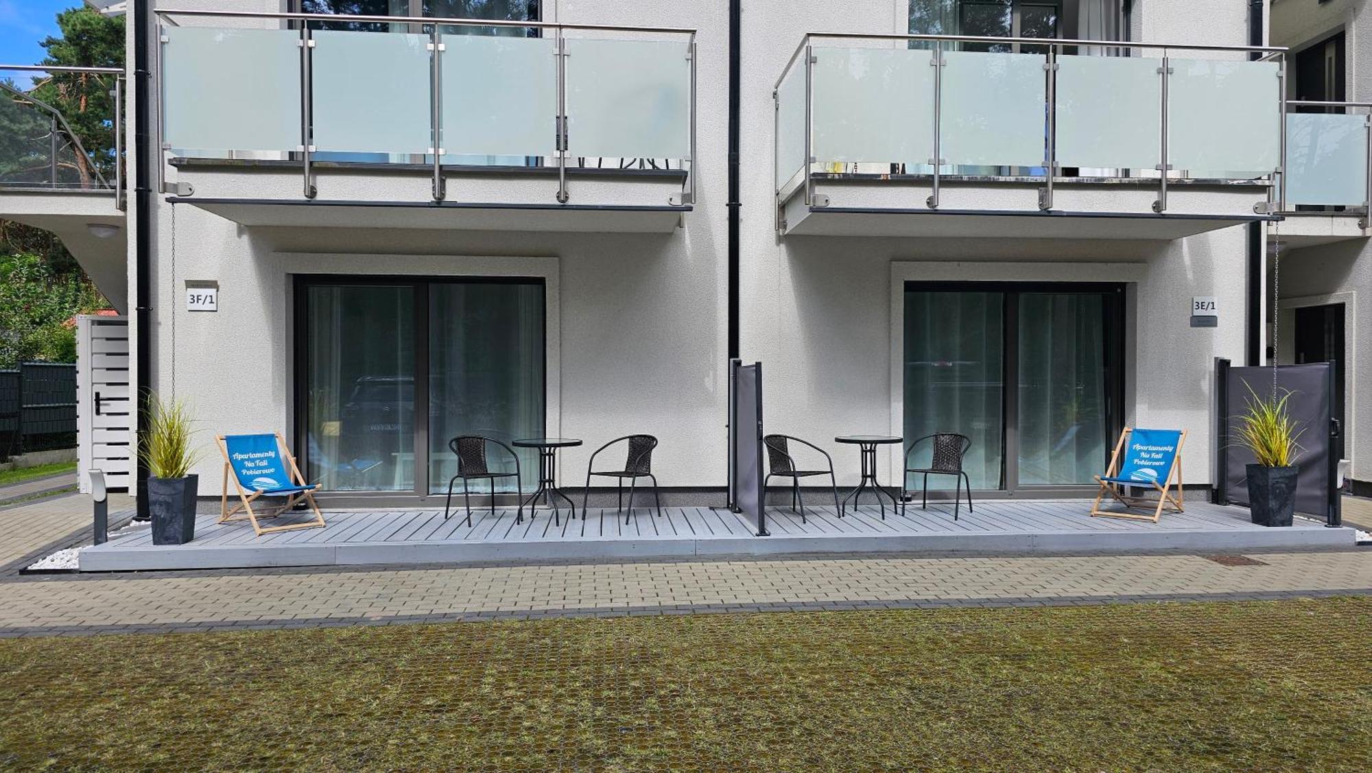 Apartamenty Na Fali - Morski , Blekity , Marynarski โปเบียโรโว ภายนอก รูปภาพ